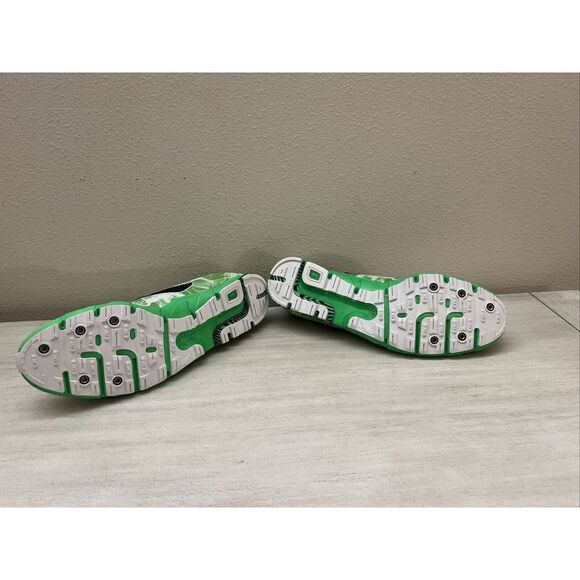 BROOKS MACH 15 MENS SZ 13 GREEN CROSS COUNTRY FLAT RUNNING SHOES - Picture 6 of 13